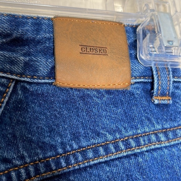 Closed Denim Made In Italy Pedal Pusher Raw Hem Jeans Size EUR 36 US 23 - Picture 7 of 10